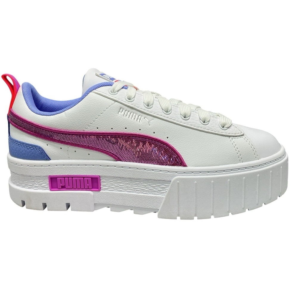 PUMA Mayze Glitzy Platform Sneakers 388535-01 Junior Size 6.5/Women Size 7.5